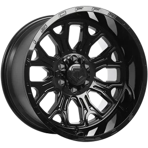 TIS Wheels – 560B – Black – 20″x12″ -44mm – All weather Wheels – 560B2126844